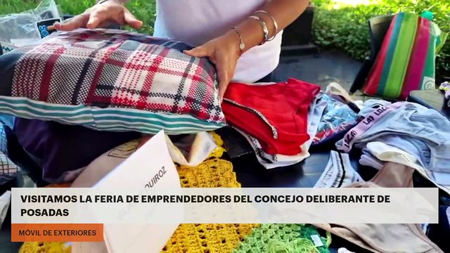 Posadas | Visitamos la Feria de Emprendedores del HCD