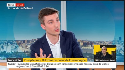 Léon Deffontaines invité de Franceinfo TV