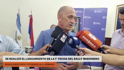 Se realizó el lanzamiento de la 1° fecha del Rally Misionero que será en El Soberbio