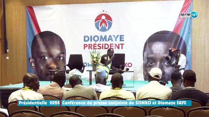Direct: Ousmane SONKO et Diomaye Faye face à la presse