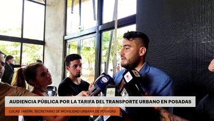 Se realiza la audiencia pública para tratar la tarifa del transporte urbano en Posadas