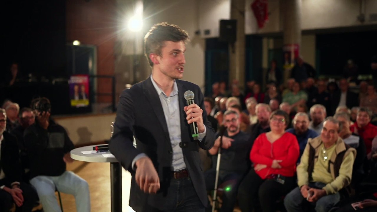 Rencontre d'Yzeure (Allier) avec Léon Deffontaines et Fabien Roussel #9juin