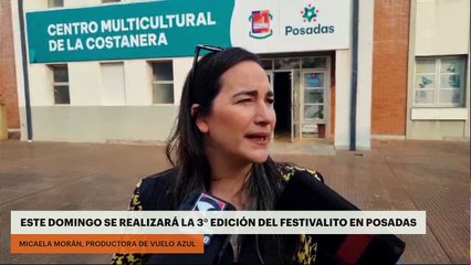 ESTE DOMINGO SE REALIZARÁ LA 3° EDICIÓN DEL FESTIVALITO EN POSADAS