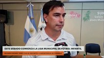 ESTE SÁBADO COMIENZA LA LIGA MUNICIPAL DE FÚTBOL INFANTIL