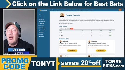 Live Expert NHL Picks with Steve Duncan - Predictions, Tonys Picks 3/25/2024