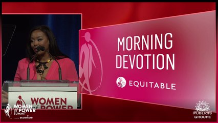 Morning Devotion with Nona Jones, Hosted by Equitable #BEWPS