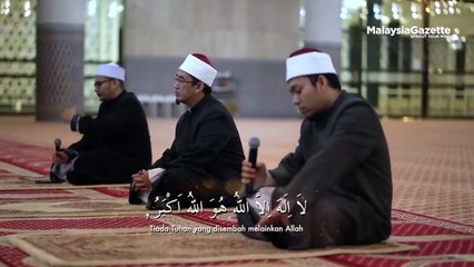  Takbir Raya Aidilfitri 1445H