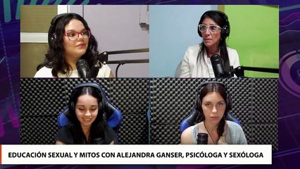 GenZ | Hoy, Alejandra Ganser, psicóloga y sexóloga. Charla sobre educación sexual y mitos