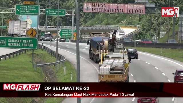 ((LIVE)) Pergi Juga Selepas Bertarung Sembilan Jam. 35 Maut Pada Hari Pertama Aidilfitri