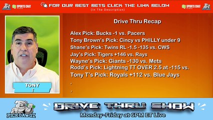 Live Free MLB NBA NHL Picks Drive Thru Show 4-23-2024