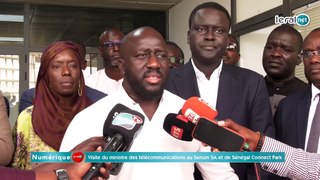 Numérique: Visite du ministre des télécommunications au Senum SA et de Sénégal Connect Park