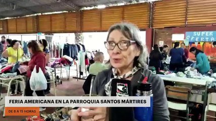 Posadas: se realiza la 10° edición de Feria Americana en la Parroquia Santos Mártires