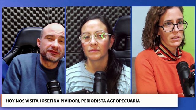 Charlas en picada: nos visitan Josefina Pividori, periodista agropecuaria y Jonathan Klimiuk, Klimiuk Infusiones