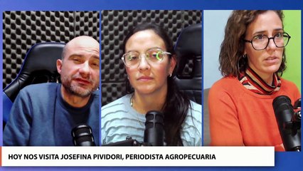 Charlas en picada: nos visitan Josefina Pividori, periodista agropecuaria y Jonathan Klimiuk, Klimiuk Infusiones