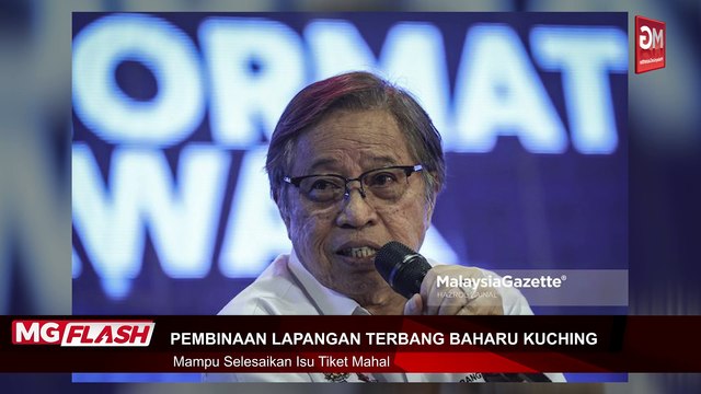 ((LIVE)) Korban Serangan Balai Polis Selamat Disemadikan. Lapangan Terbang Kuching Baharu Bakal Selesaikan Isu Tiket Mahal