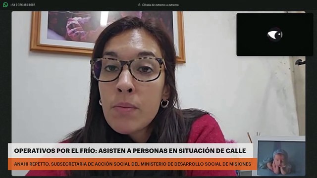 Operativos por el frío: asisten a personas en situación de calle