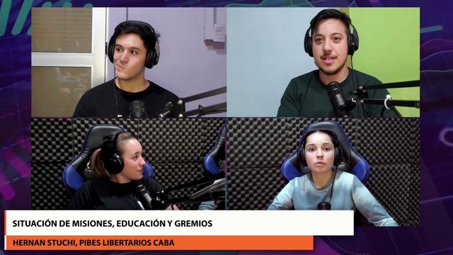 GenZ | Hoy Hernan Stuchi, de Pibes Libertarios caba. La situación de Misiones. Educación y gremios