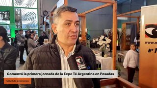 Comenzó la primera jornada de la Expo Té Argentina en Posadas