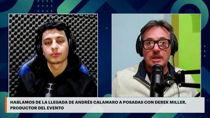 Hablamos de la llegada de Andrés Calamaro a Posadas con Derek Miller, productor del evento