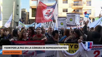 #30M por la Paz: así está la Cámara de Representantes de Misiones
