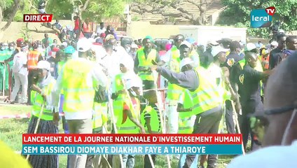 DIRECT : Le Président Bassirou Diomaye Diakhar Faye au lancement de la journée nationale d’investissement humain  à Thiaroye