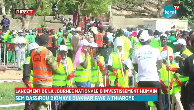 DIRECT : Le Président Bassirou Diomaye Diakhar Faye au lancement de la journée nationale d’investissement humain à Thiaroye