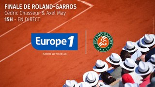 Finale de Roland-Garros - Cedric Chasseur & Axel May en direct