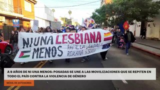 A 9 años de la primera marcha por el Ni Una Menos: Posadas se une a las movilizaciones que se repiten en todo el país en lucha contra la violencia de género