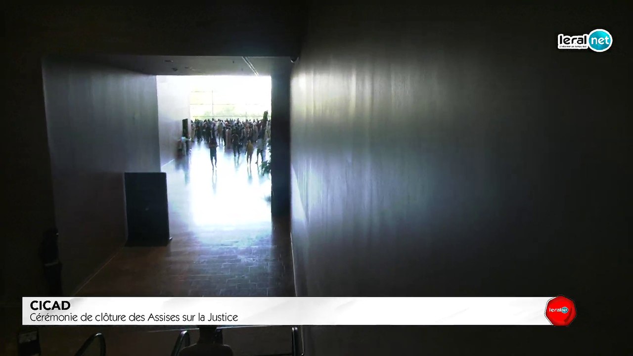 Direct CICAD: Les résultats des Assises sur la justice remis au président Diomaye