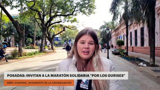 Posadas | Invitan a la maratón solidaria 