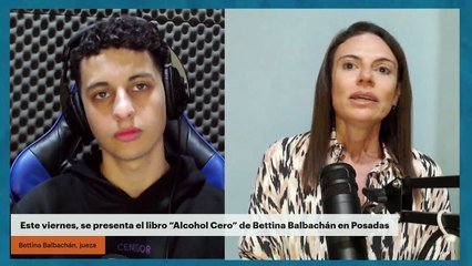 Este viernes, se presenta el libro “Alcohol Cero” de Bettina Balbachán en Posadas