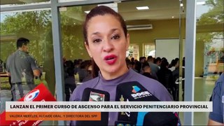 LANZAN EL PRIMER CURSO DE ASCENSO PARA EL SERVICIO PENITENCIARIO PROVINCIAL