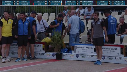 Ligue Sport-Boules M1 2024 - Etape 10 - Aoste - Partie 1