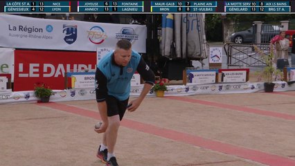 Ligue Sport-Boules M1 2024 - Etape 10 - Aoste - Partie 2