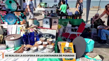 Se realiza la Ecoferia en la Costanera de Posadas