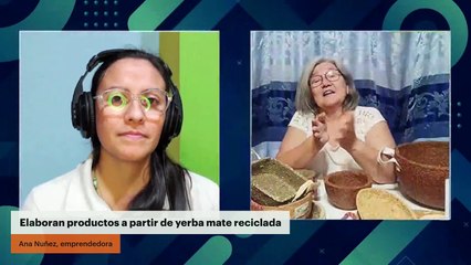 Elaboran productos a partir de yerba mate reciclada