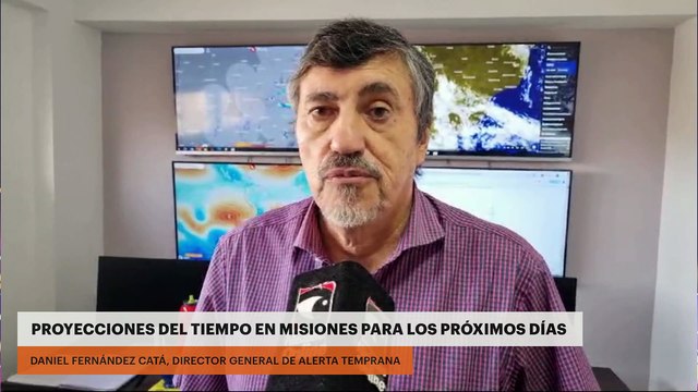 Proyecciones del tiempo en Misiones para los próximos días