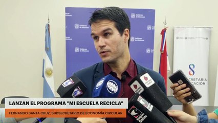 LANZAN EL PROGRAMA "MI ESCUELA RECICLA"