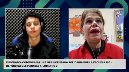 Eldorado: convocan a una Gran Cruzada Solidaria por la Escuela 165 - República del Perú del kilómetro 2