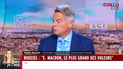 Fabien Roussel invité de LCI