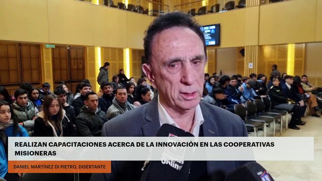 REALIZAN CAPACITACIONES ACERCA DE LA INNOVACIÓN EN LAS COOPERATIVAS MISIONERAS