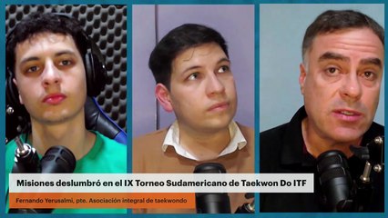 Misiones deslumbró en el IX Torneo Sudamericano de Taekwon Do ITF