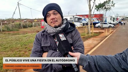 Turismo Carretera en Posadas: el público vive una fiesta en el autódromo