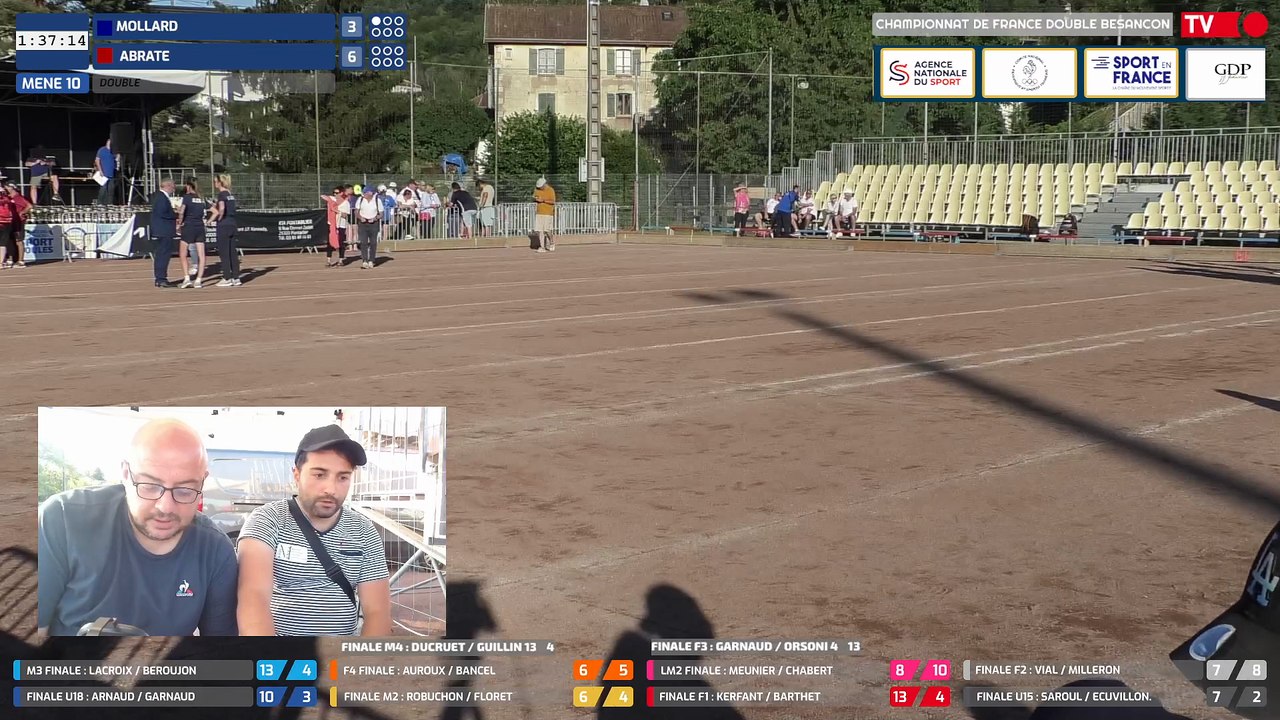 Championnat de France Double à Besançon / 07 Juillet 2024