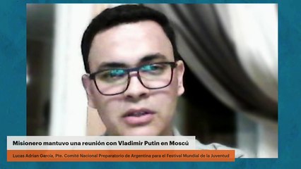 Misionero mantuvo una reunión con Vladimir Putin en Moscú