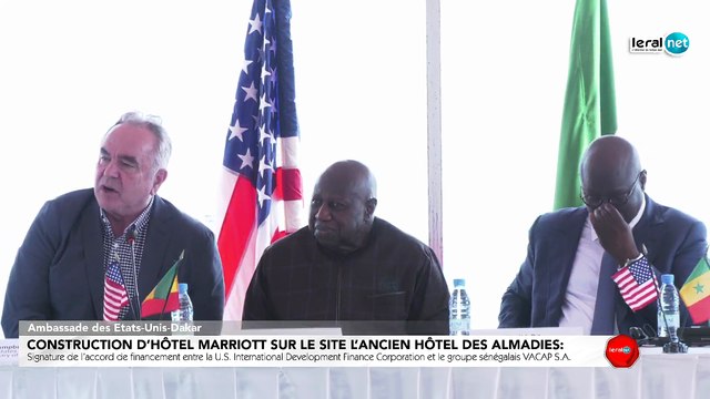 DIRECT: Cérémonie de signature de l’accord de financement entre la U.S. IDFC et VACAP S.A