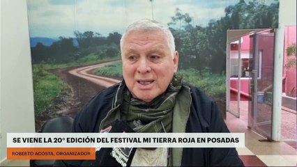 SE VIENE LA 20° EDICIÓN DEL FESTIVAL MI TIERRA ROJA EN POSADAS