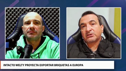 Intacto Welty proyecta exportar briquetas a Europa