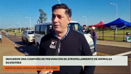 INICIARON UNA CAMPAÑA DE PREVENCIÓN DE ATROPELLAMIENTO DE ANIMALES SILVESTRES