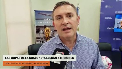 LAS COPAS DE LA SCALONETA LLEGAN A MISIONES